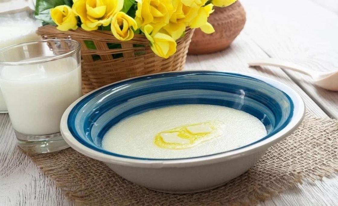 Semolina porridge