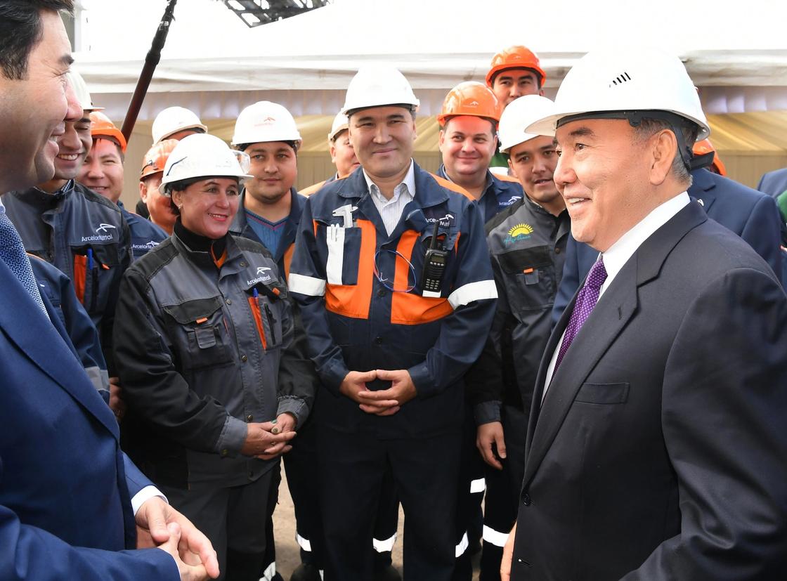 Назарбаев в Темиртау: Меня переполняют особые чувства