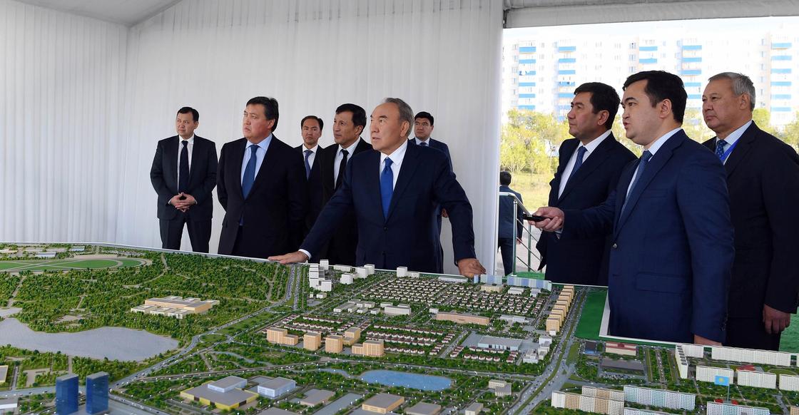 Назарбаеву рассказали, как изменится Караганда (фото)