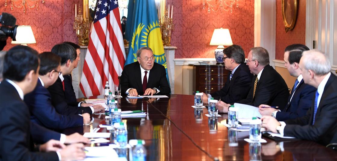 Назарбаев рассказал министру энергетики США о Кашагане