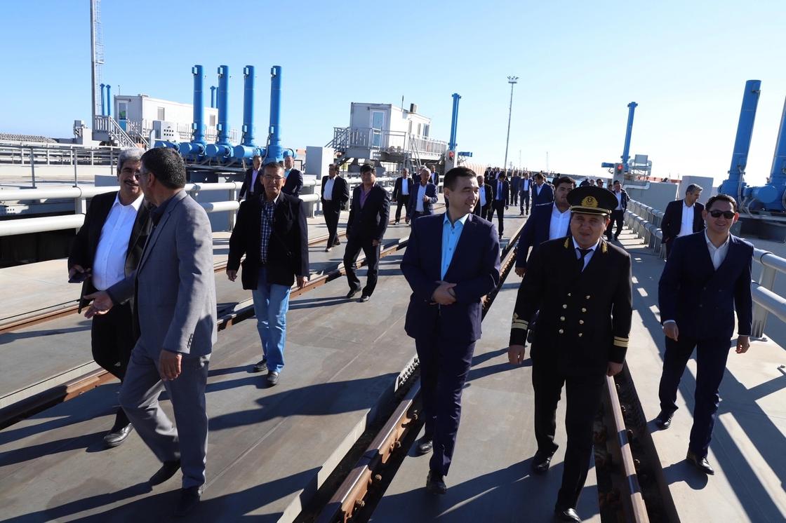 Иранская делегация прибыла в Мангистау (фото)