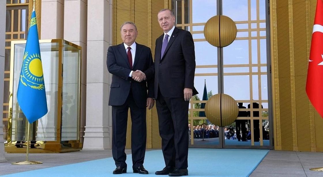 Назарбаев встретился с Эрдоганом (фото)