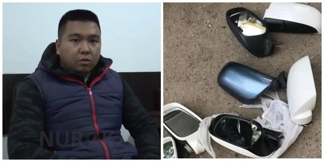 Скупщика краденных автозеркал задержали в Алматы