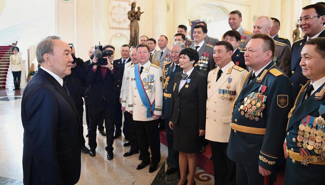 Назарбаев рассказал о подвигах казахстанских военных