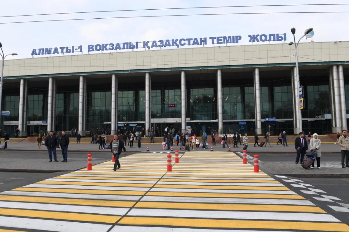 Как преобразилась привокзальная площадь «Алматы-1» (фото)