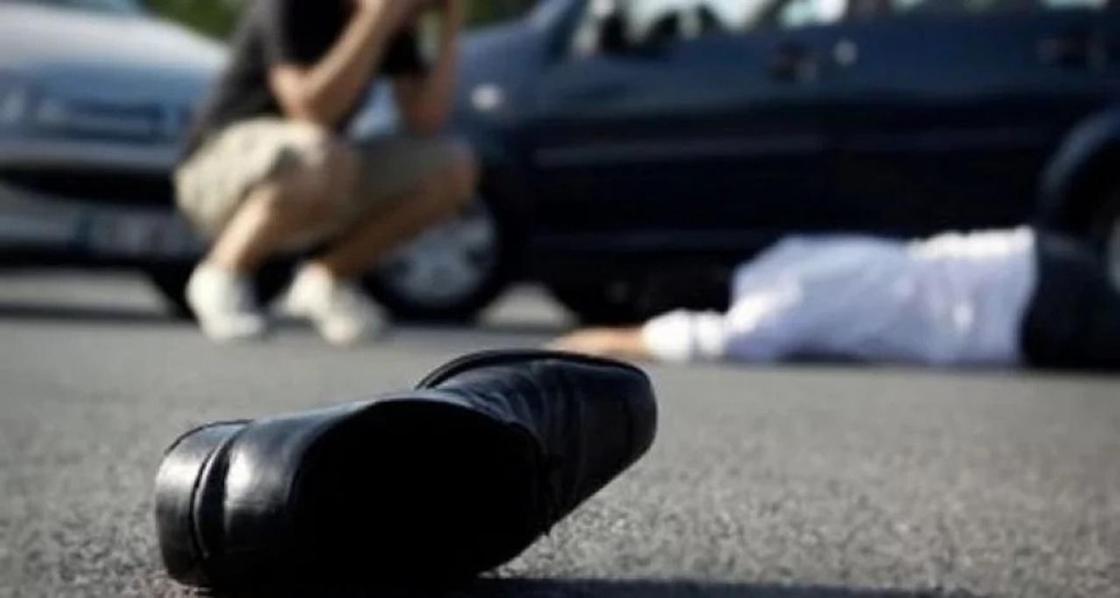 Полицейский насмерть сбил человека в Карагандинской области