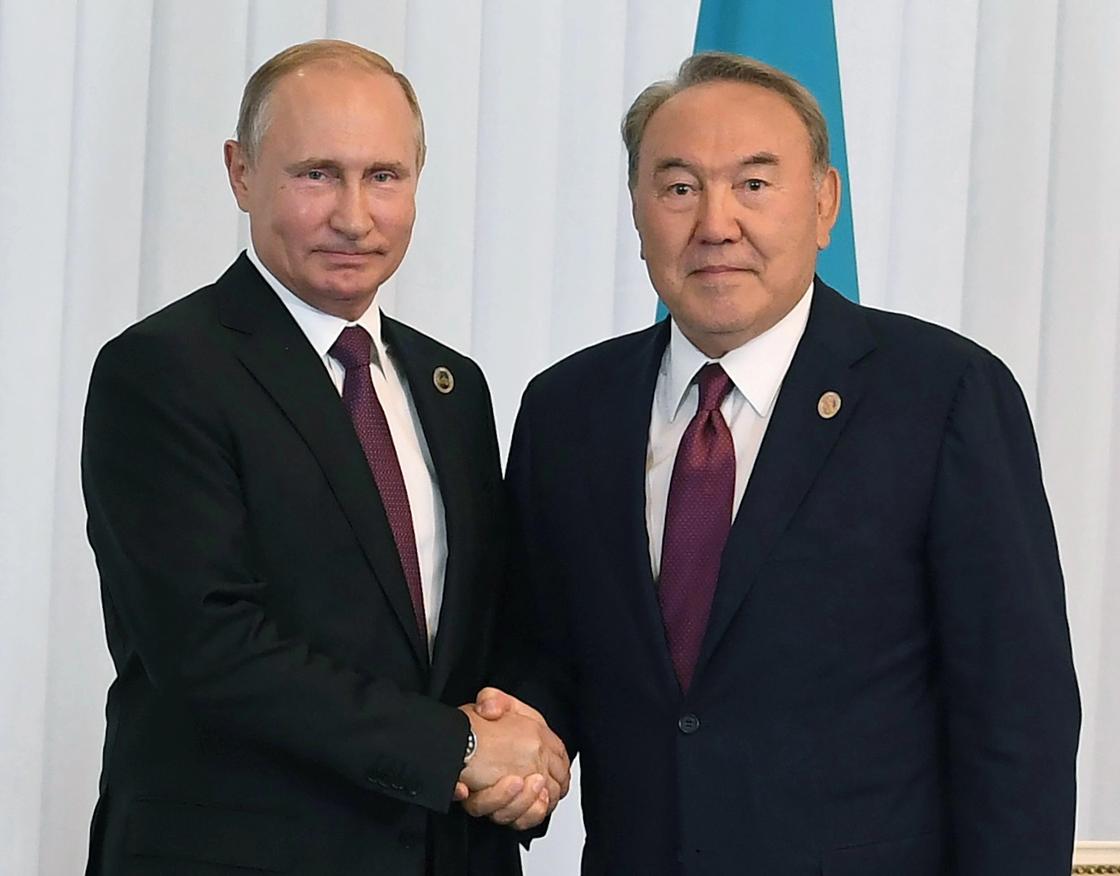 О чем говорили Назарбаев и Путин после саммита в Актау