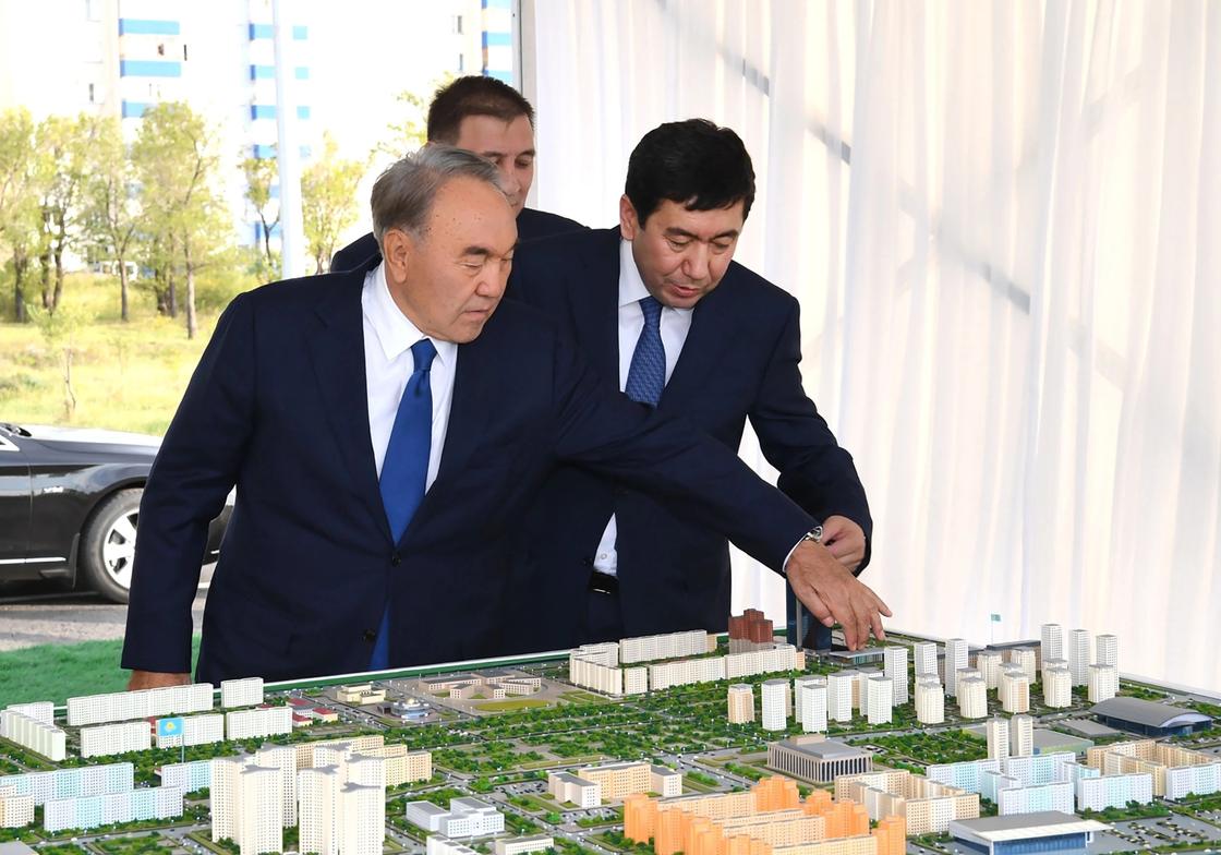 Назарбаеву рассказали, как изменится Караганда (фото)