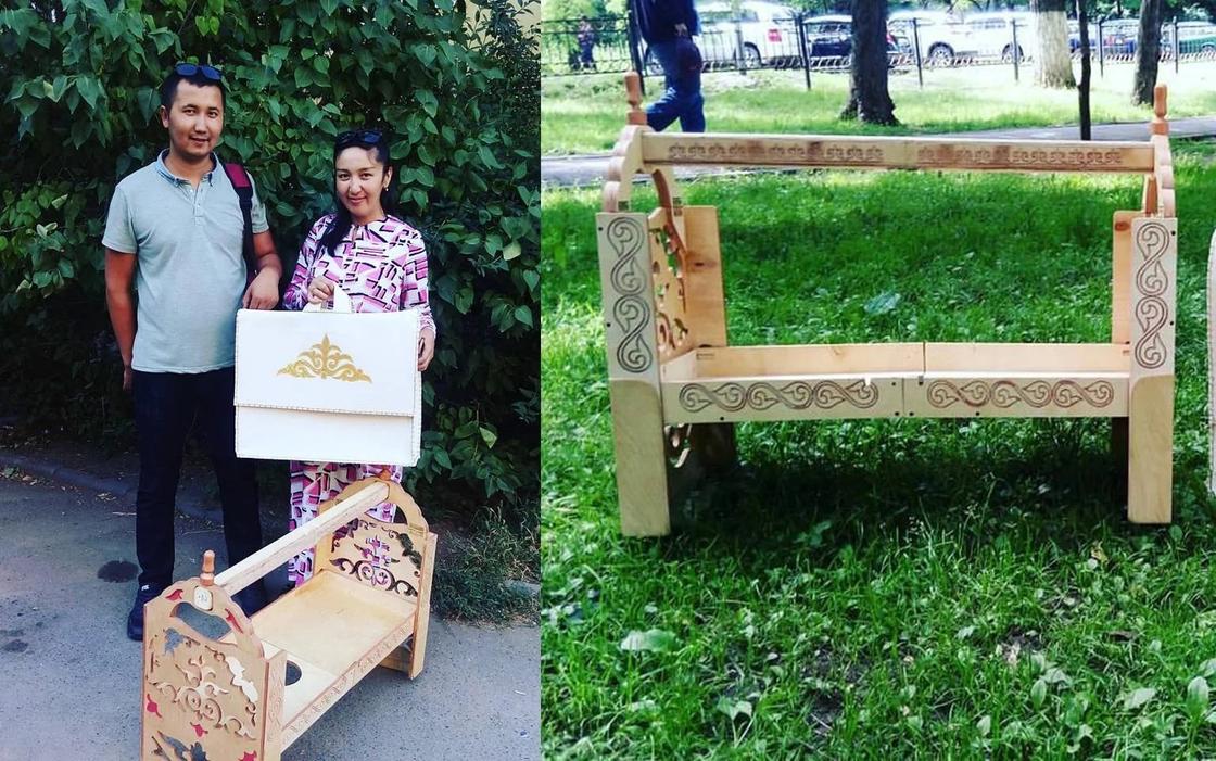 Икея по-казахски: Жители Тараза изобрели бесик-трансформер (фото, видео)