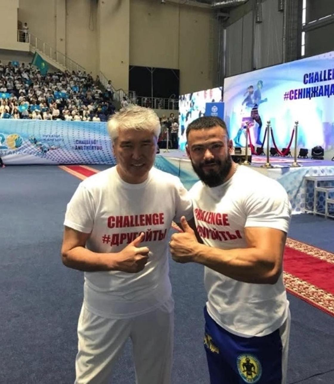 Арыстанбек Мухамедиулы поблагодарил казахстанцев за поддержку Challenge Street Workout