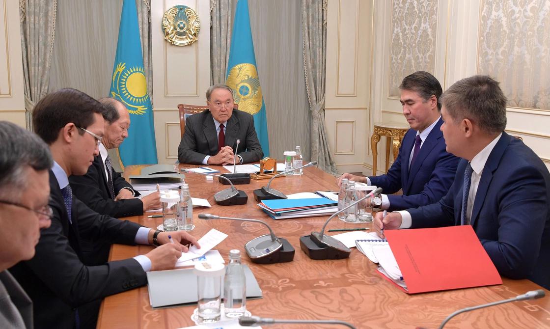 Назарбаев дал поручения главе «Назарбаев Университета» Шигео Катсу