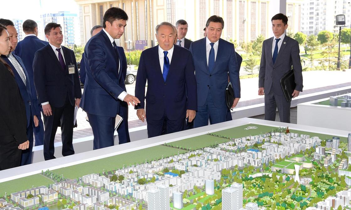 Назарбаев ознакомился с планами дальнейшего развития Шымкента