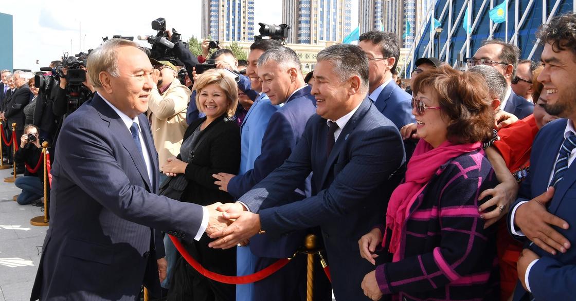 Назарбаев прибыл в Караганду
