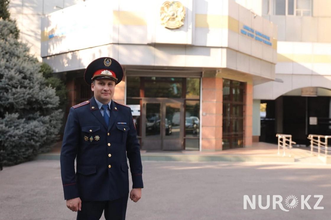 "Таранили машину": полицейский из Алматы рассказал об опасном задержании преступников