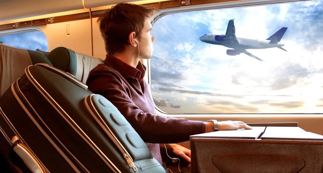 Самолеты или поезда: какой вид транспорта предпочитают казахстанцы