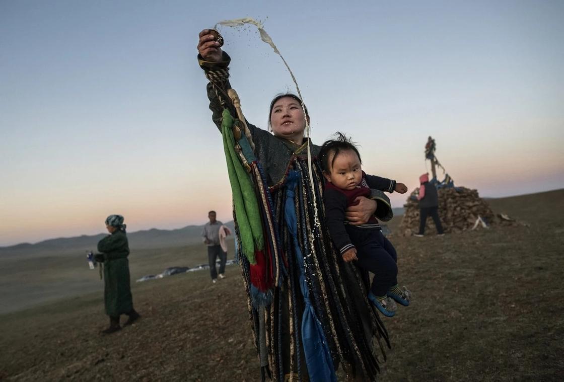 Удивительные шаманские ритуалы Монголии