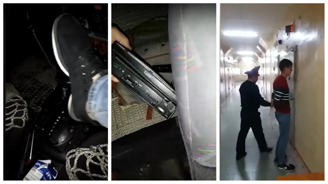 Автовор снимал свои кражи на видео в Астане (видео)