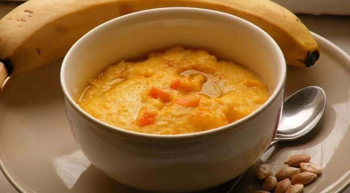 Кукурузная каша с тыквой Кукурузная каша с тыквой