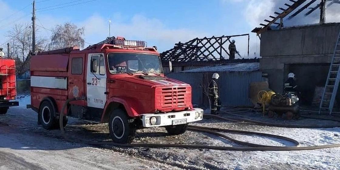 34-летний мужчина погиб в пожаре в Темиртау