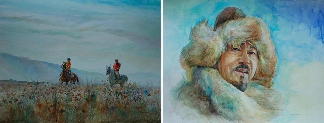 Софья Тасмагамбетова стала одной из лучших художников Казахстана (фото)