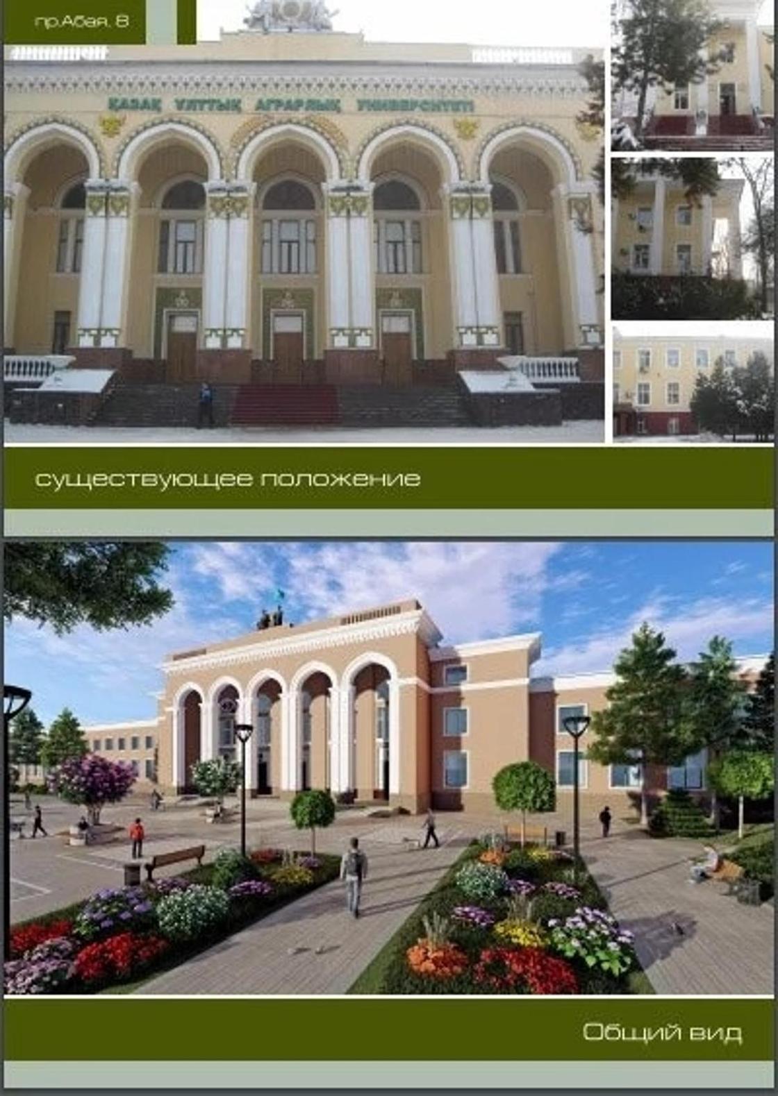 Проспект Абая реконструируют в Алматы