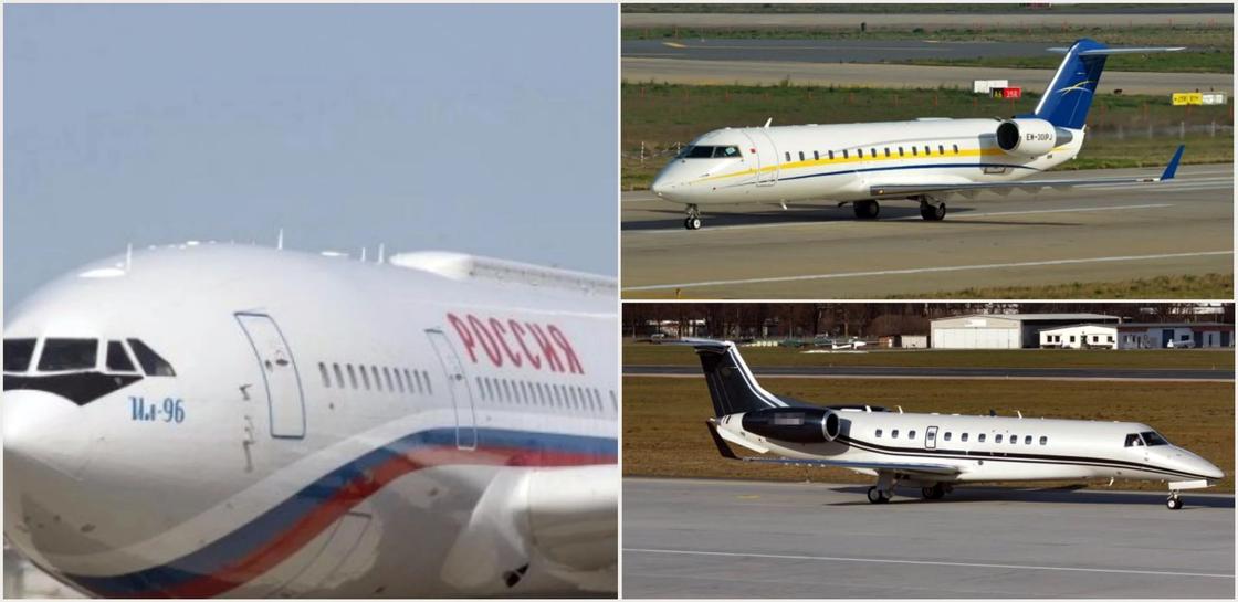 На каких самолетах прибыли главы правительств стран ЕАЭС в Алматы (фото)