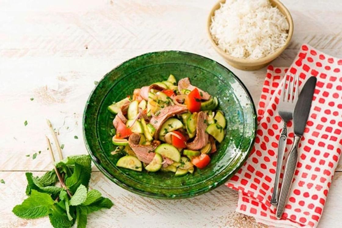 Мясные салаты быстро и просто Мясные салаты быстро и просто