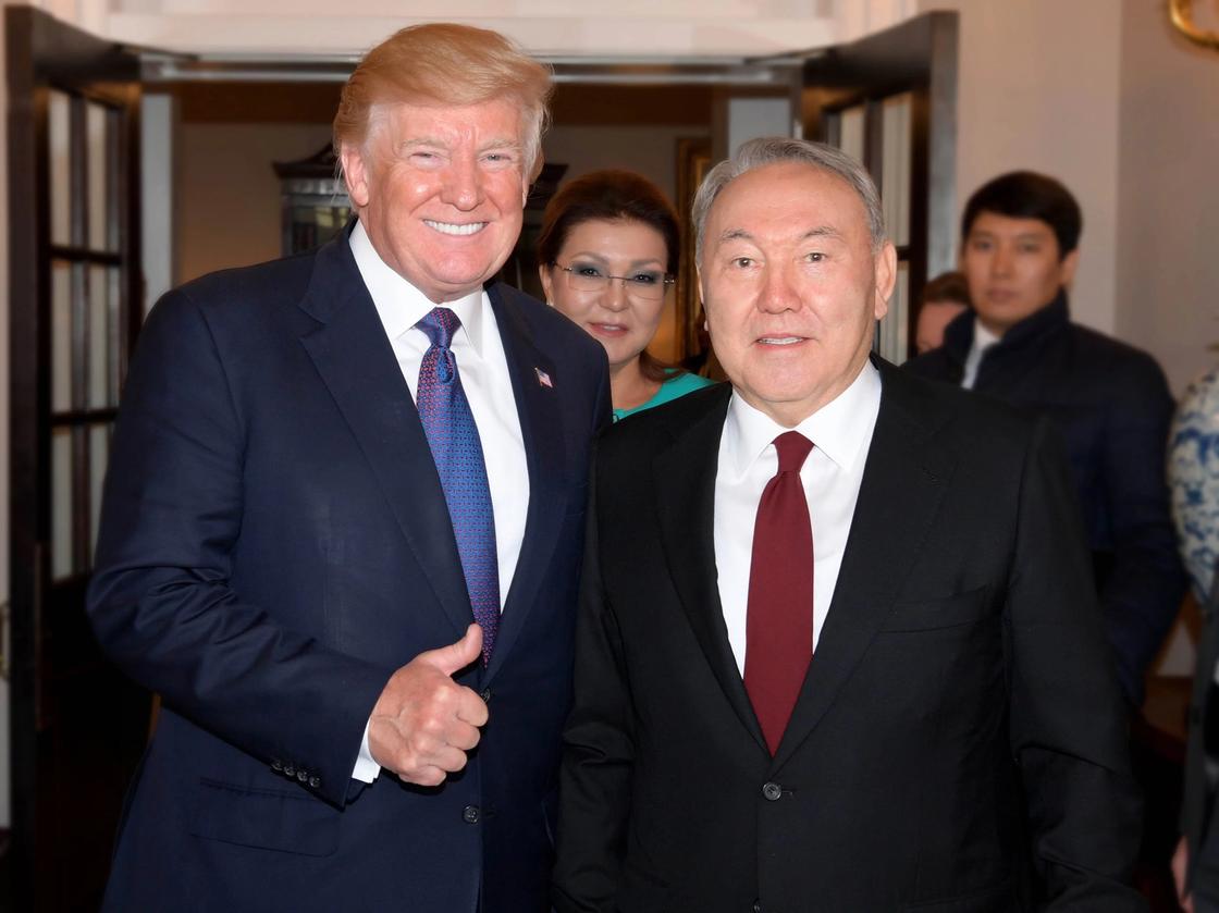 Как прошла встреча Назарбаева и Трампа (фото)