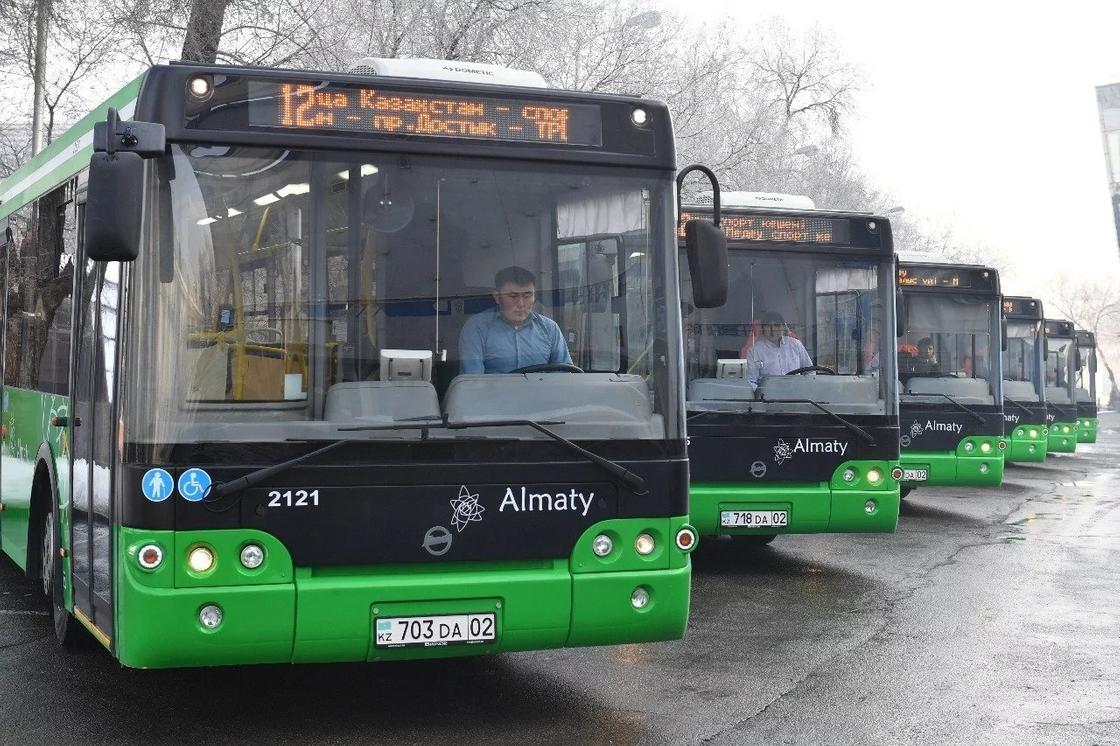 Новые автобусы до Медеу запущены в Алматы