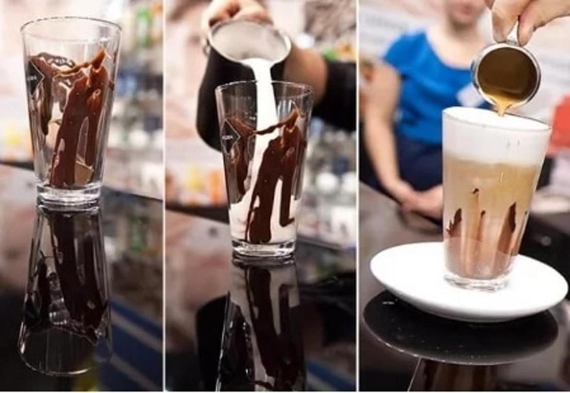 молочный коктейль "Шоколадный взрыв"
