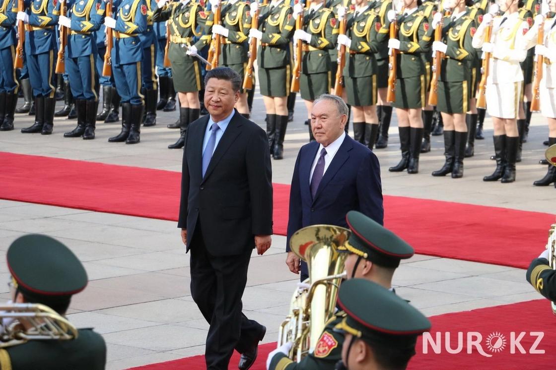 Назарбаев встретился с Си Цзиньпином (фото)