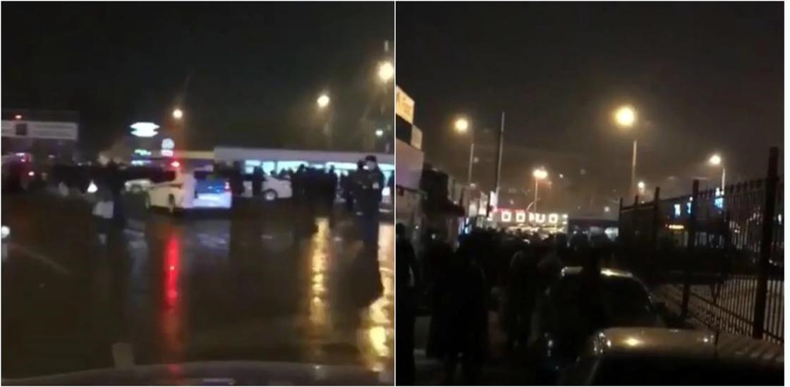 Полицейские оцепили вокзал Алматы (видео)