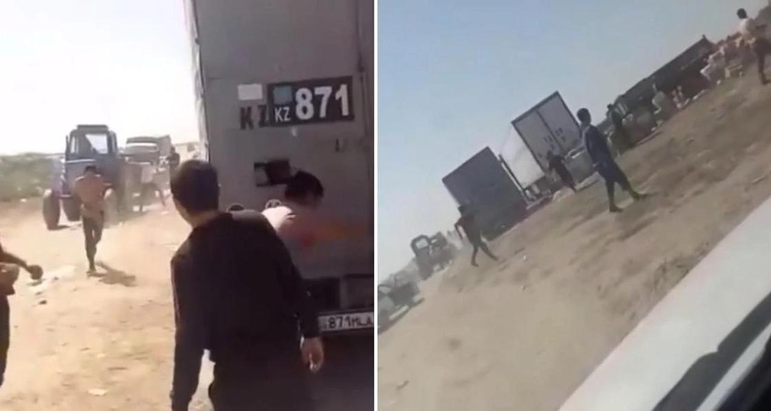 Видео с перестрелкой в Туркестанской области появилось в соцсетях