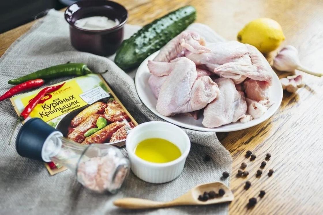 Куриные крылышки: ингредиенты Куриные крылышки: ингредиенты