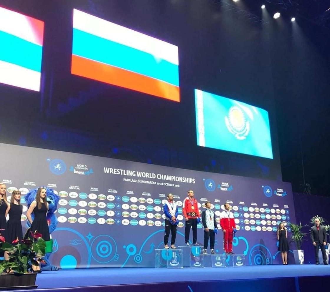 Шымкентские борцы, показывают отличные результаты на чемпионате мира по борьбе