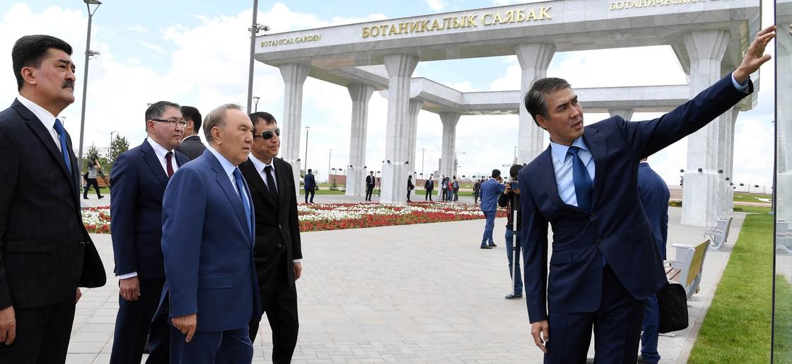 Назарбаев: Всегда говорили, что вокруг Астаны не может расти лес