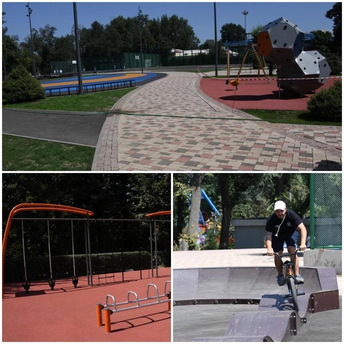 Спортивная площадка вместо парковки: как преображается Центральный парк Алматы