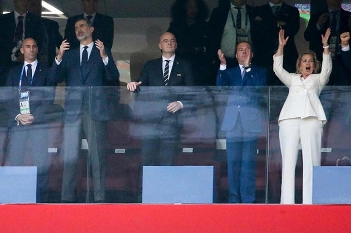 Жена Медведева после матча Россия-Испания стала героиней мемов (фото)