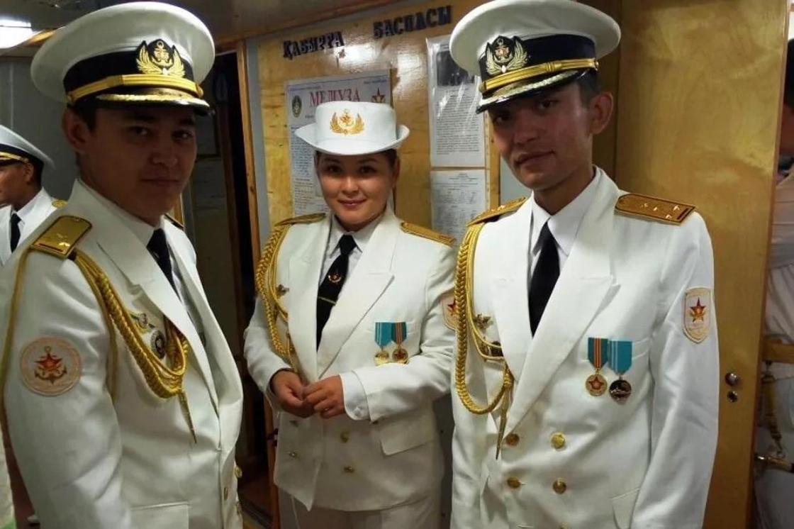 Женщины-моряки на казахстанских военных кораблях. Фото предоставлены пресс-службой МО РК