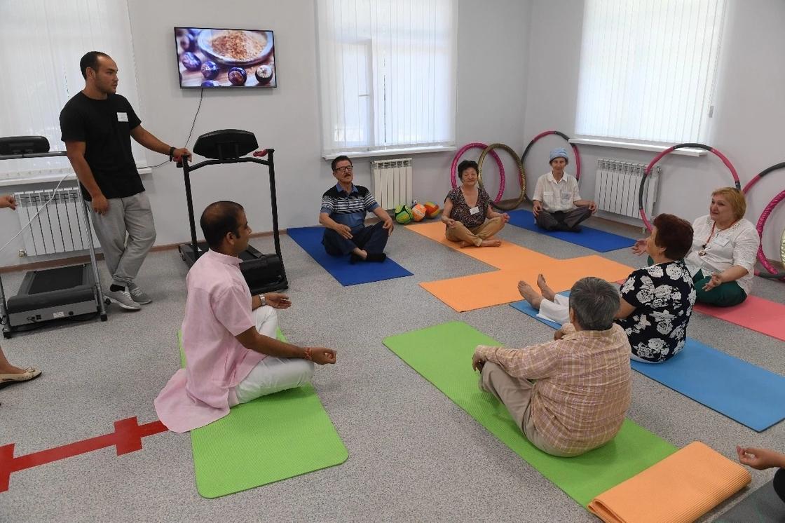В Алматы открылся специальный Центр для людей старшего поколения