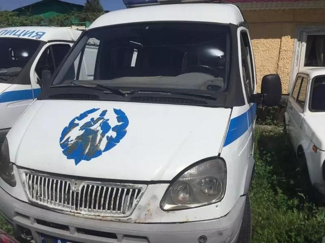 Автомобили полицейских Алматы продают за 250 тысяч тенге