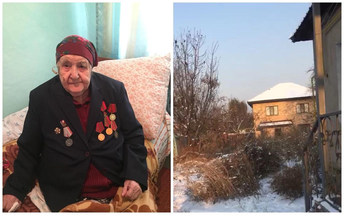 Домом 91-летнего ветерана ВОВ в Алматы завладела сноха (фото, видео)
