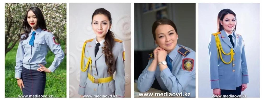 Самую красивую девушку-полицейского выберут в Казахстане