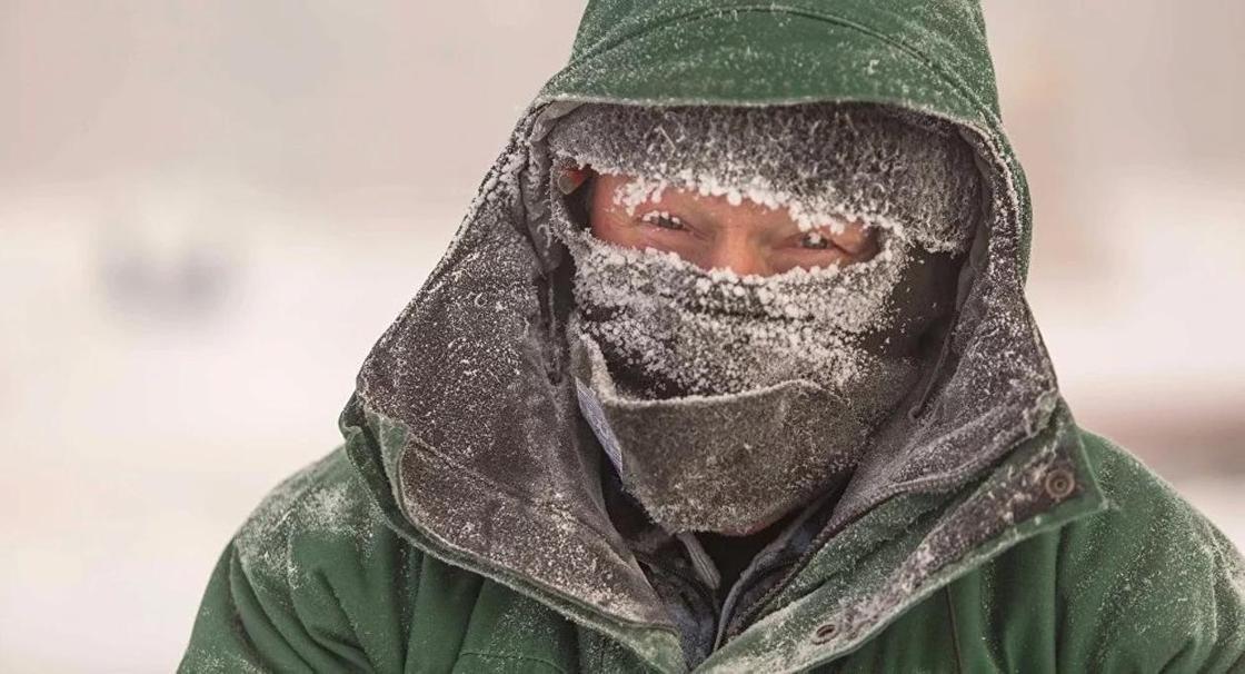 Аномальные морозы до -45 придут в Казахстан