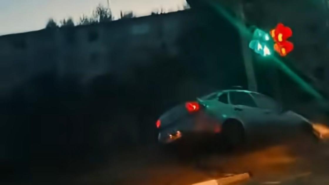 Погоня за угнанной машиной