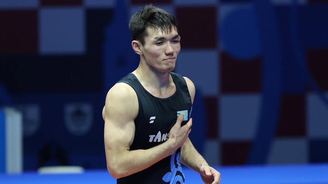 Казахстанский борец Мерей Маулетханов