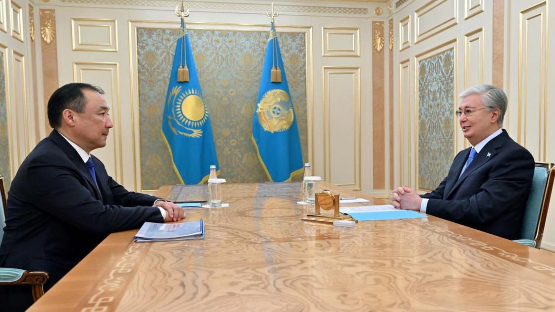 Қасым-Жомарт Тоқаев және Нұрлан Сауранбаев
