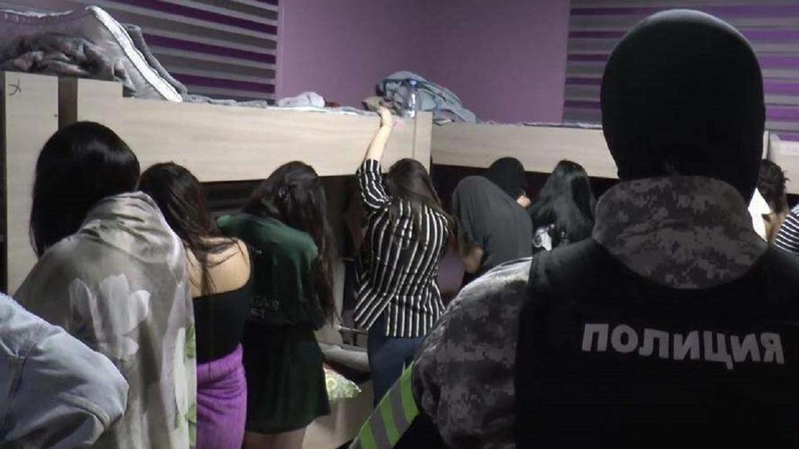 Задержание проституток в Жамбылской области