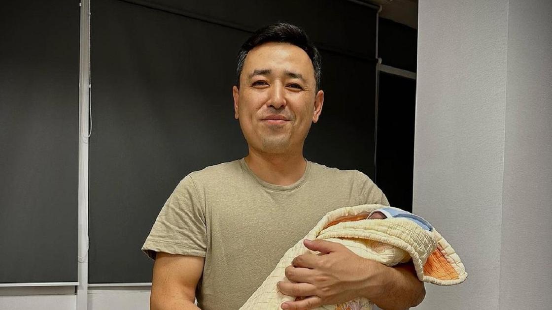 Тимур Балымбетов с сыном