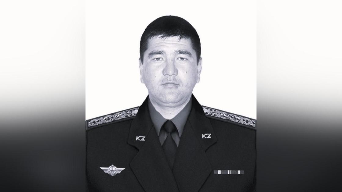 Командир отделения пожарной части ДЧС Туркестанской области